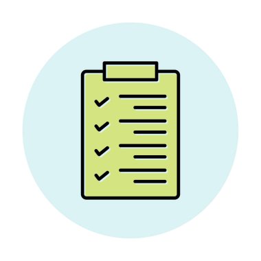 Pano simgesinin vektör illüstrasyonu