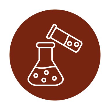 Şişesi web simgesi, vektör çizim