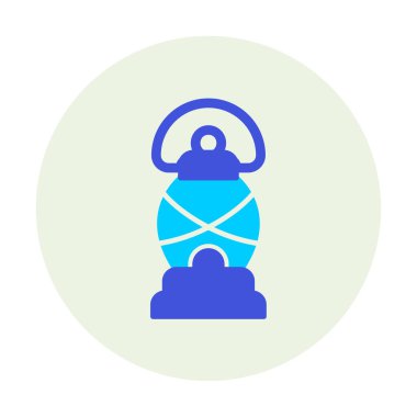 fener düz simgesi, vektör illüstrasyonu 