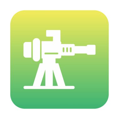 Makine Tüfeği vektör illüstrasyonu