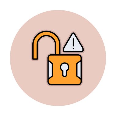 Simge vektör illüstrasyonunu aç  