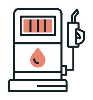 Basit ikon illüstrasyon tasarımı