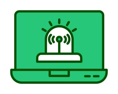 Basit Yazılım simgesi, vektör illüstrasyonu