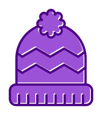 Beanie icon vector illustration 