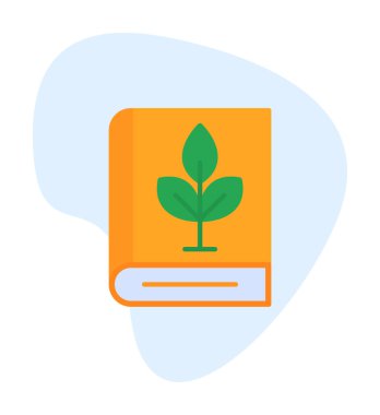 kitap simgesi, vektör illüstrasyonu basit tasarım