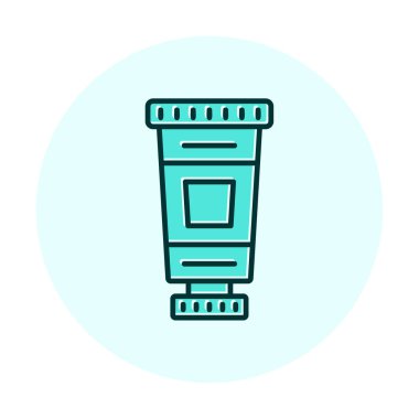 Modern Yağlı Boya simgesinin vektör çizimi                      