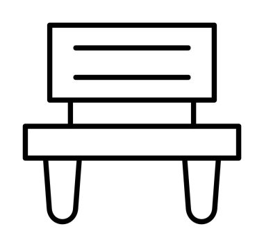 bank simgesi, vektör illüstrasyonu basit tasarım