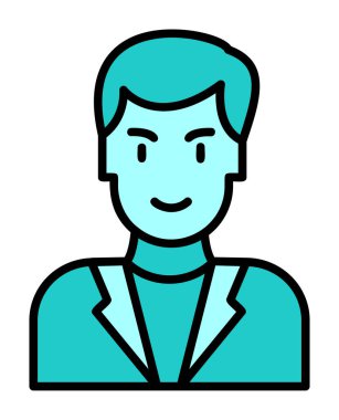 Doktor simgesinin vektör çizimi