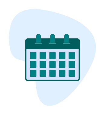 Takvim web simge vektör çizim