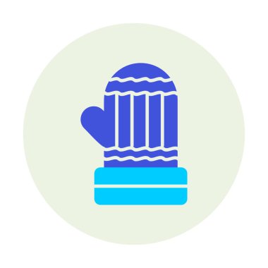 mitten simge vektör çizim