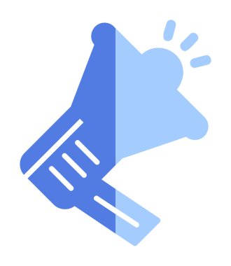 hoparlör simgesi vektör çizim