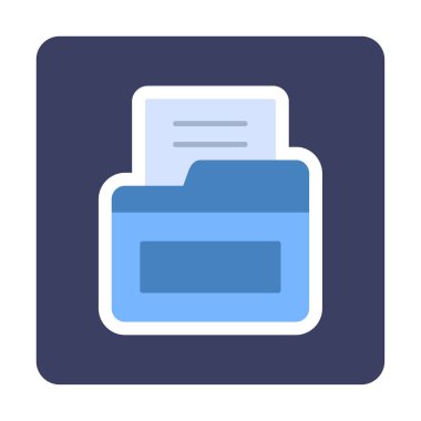 dizin simgesi vektör illüstrasyonu 