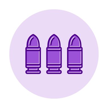 Madde işaretleri web simgesi, vektör çizim