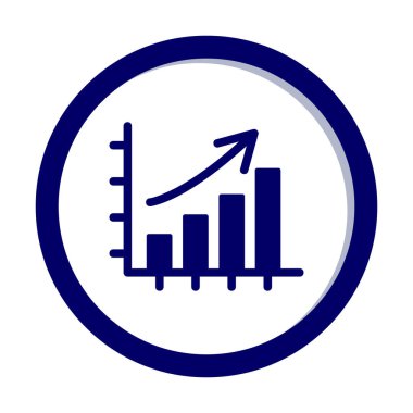 düz iş çubuğu çizelgesi simgesi
