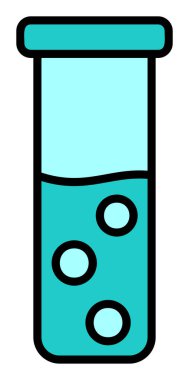 Test Tube modern icon vector illustration