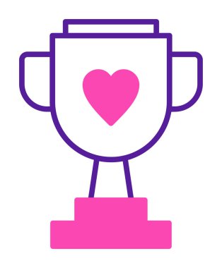 kupa vektör simgesi basit tasarım