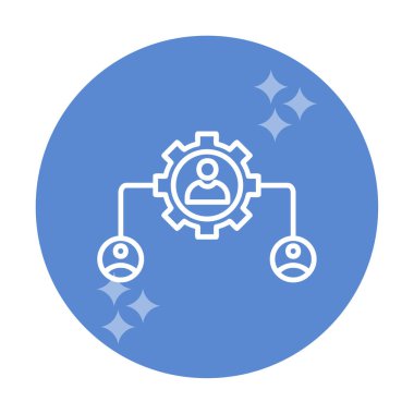 seo modern simgesinin vektör illüstrasyonu