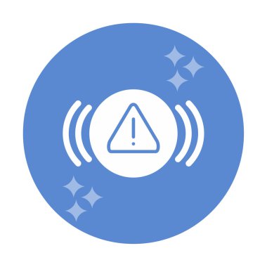 uyarı işareti simgesi, vektör illüstrasyonu  