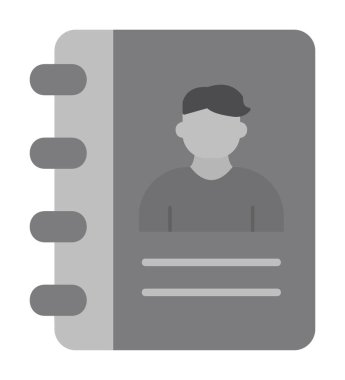 kitap simgesini başvurun, illüstrasyon vektör 