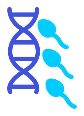Üreme sisteminin vektör çizgisi çizimi
