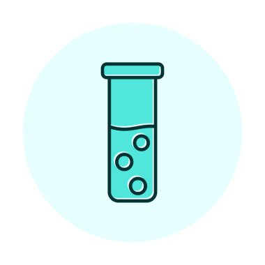 Test Tube modern icon vector illustration