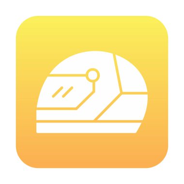 Kask simge vektör çizim yarış                 