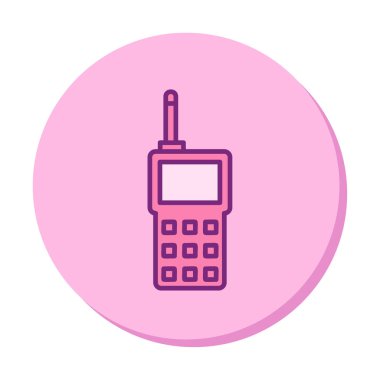 Basit düz telsiz çizimi