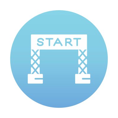 satır simge vektör çizim başlatmak