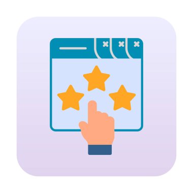 Basit sıralama simgesi, vektör illüstrasyonu