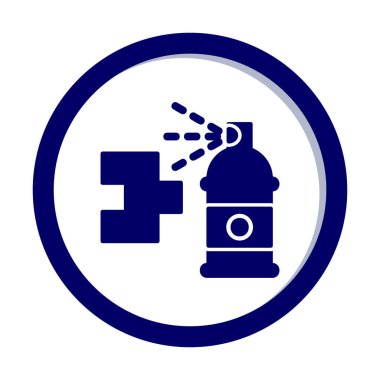 Graffiti web simgesi, vektör illüstrasyonu 