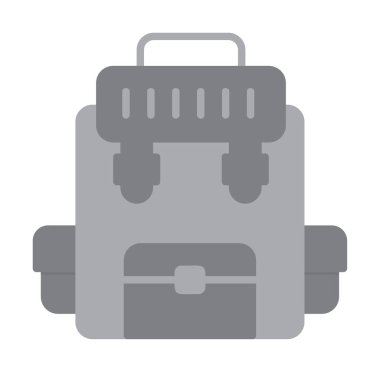 Askeri Sırt Çantası vektör çizimi