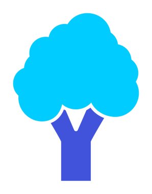 brokoli web simgesi, vektör illüstrasyonu  