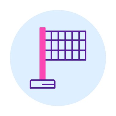 bayrak simgesi, vektör illüstrasyonu basit tasarım