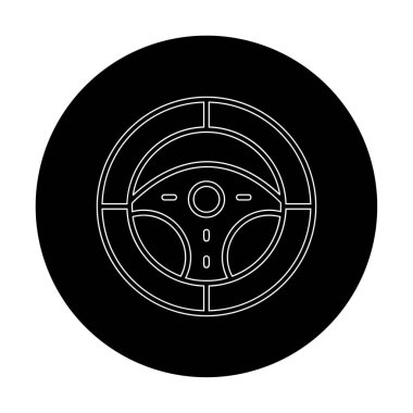 Direksiyon simgesinin vektör çizimi