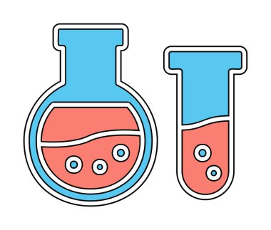 Şişesi web simgesi, vektör çizim