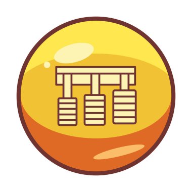 Araba pedalları web tasarım ikonu. Beyaz arkaplanda vektör illüstrasyonu