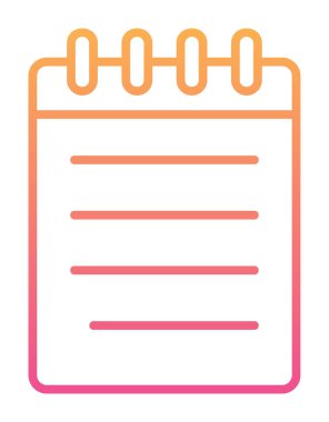 dizüstü bilgisayar simgesi, vektör illüstrasyonu basit tasarım