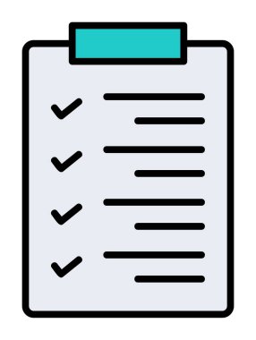 Pano simgesinin vektör illüstrasyonu