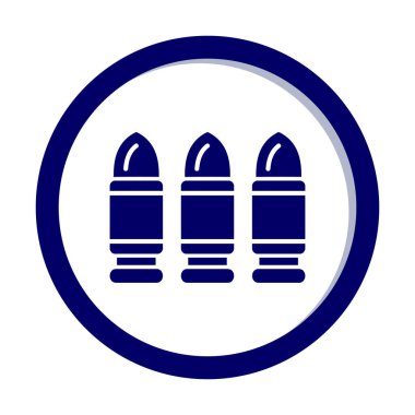 Madde işaretleri web simgesi, vektör çizim