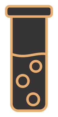 Test Tube modern icon vector illustration