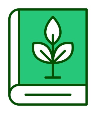 kitap simgesi, vektör illüstrasyonu basit tasarım