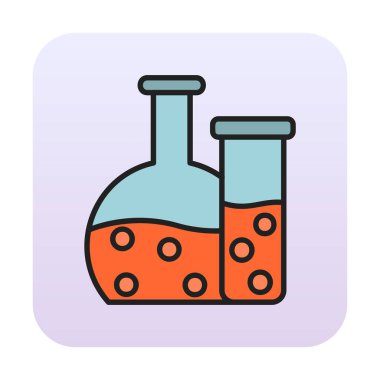 Şişesi web simgesi, vektör çizim