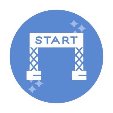 satır simge vektör çizim başlatmak