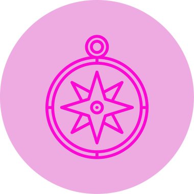 Pusula simgesi vektör resimlemesi 