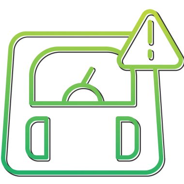 Obezite. Web simgesi basit tasarım   