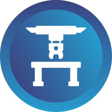 robot kolu web simgesi vektörü