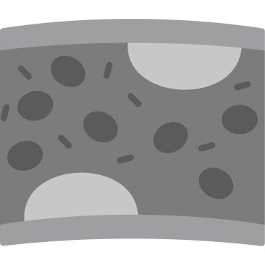 Atardamar. Web simgesi vektör illüstrasyonu