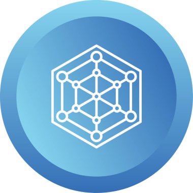 Analytics icon, vector illustration simple design