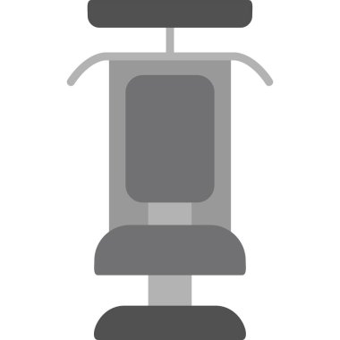 Modern Gym Machine simgesinin vektör çizimi         