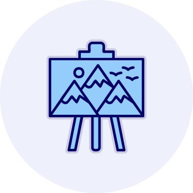 resim simgesi vektör illüstrasyonu